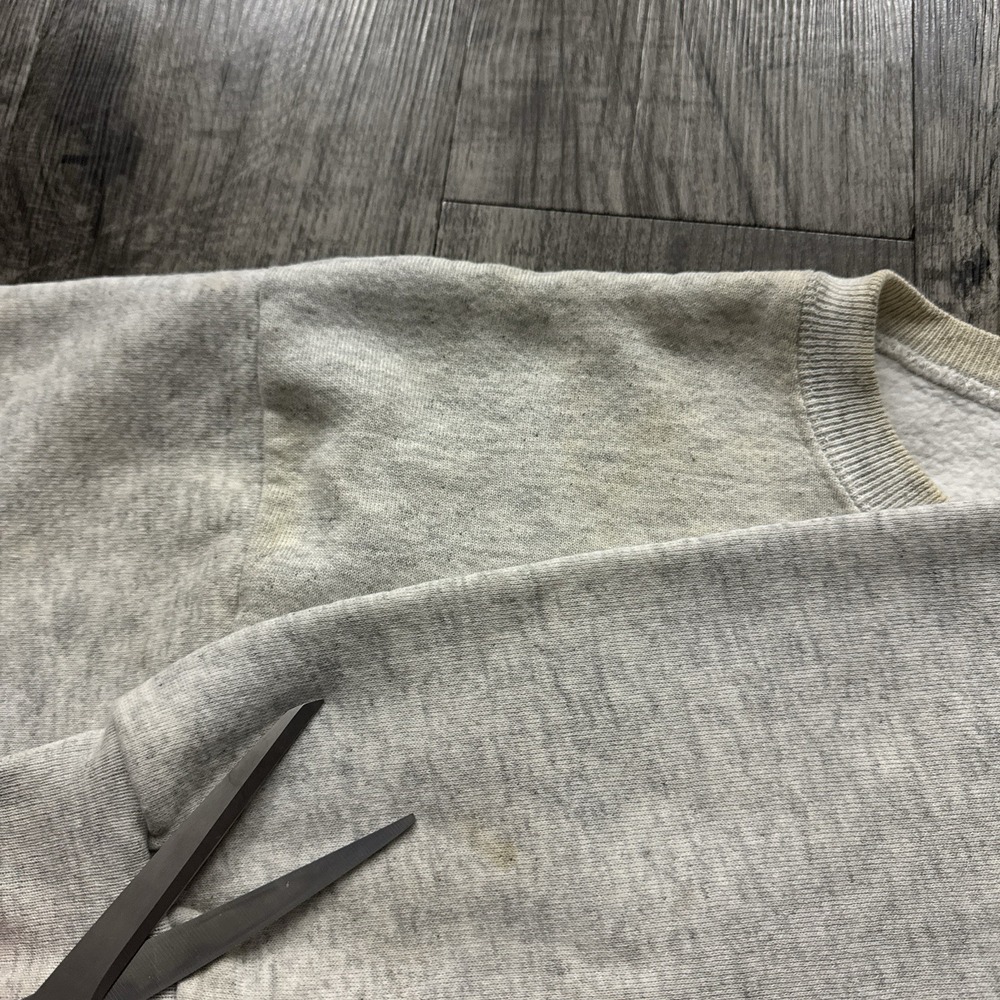 Vintage 90s Washington Redskins The Flintstones Sweatshirt NFL Football Grey L - Picture 6 of 8